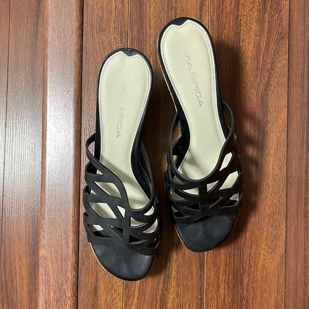 Via Spiga wedge slides